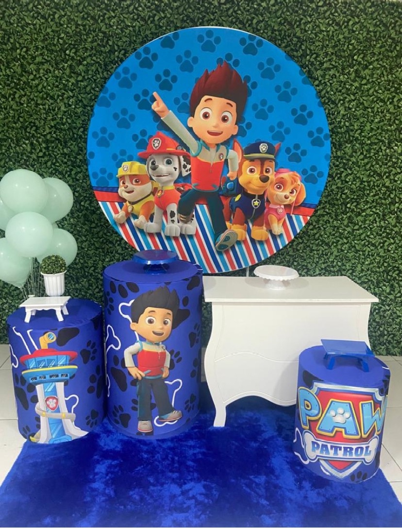 Patrulha Canina Azul  - Decorkidfesta
