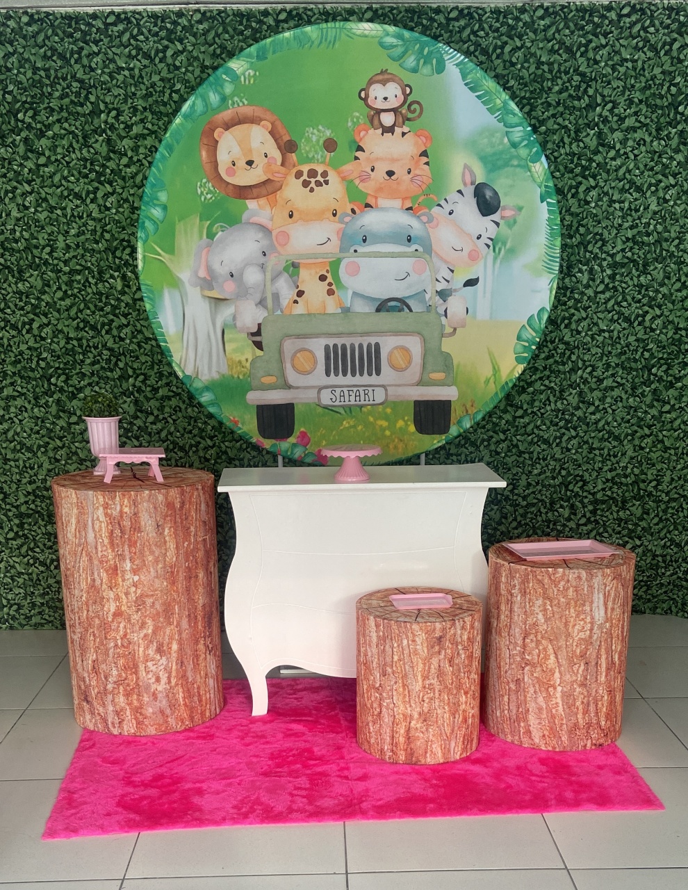 Safari Menina  - Decorkidfesta