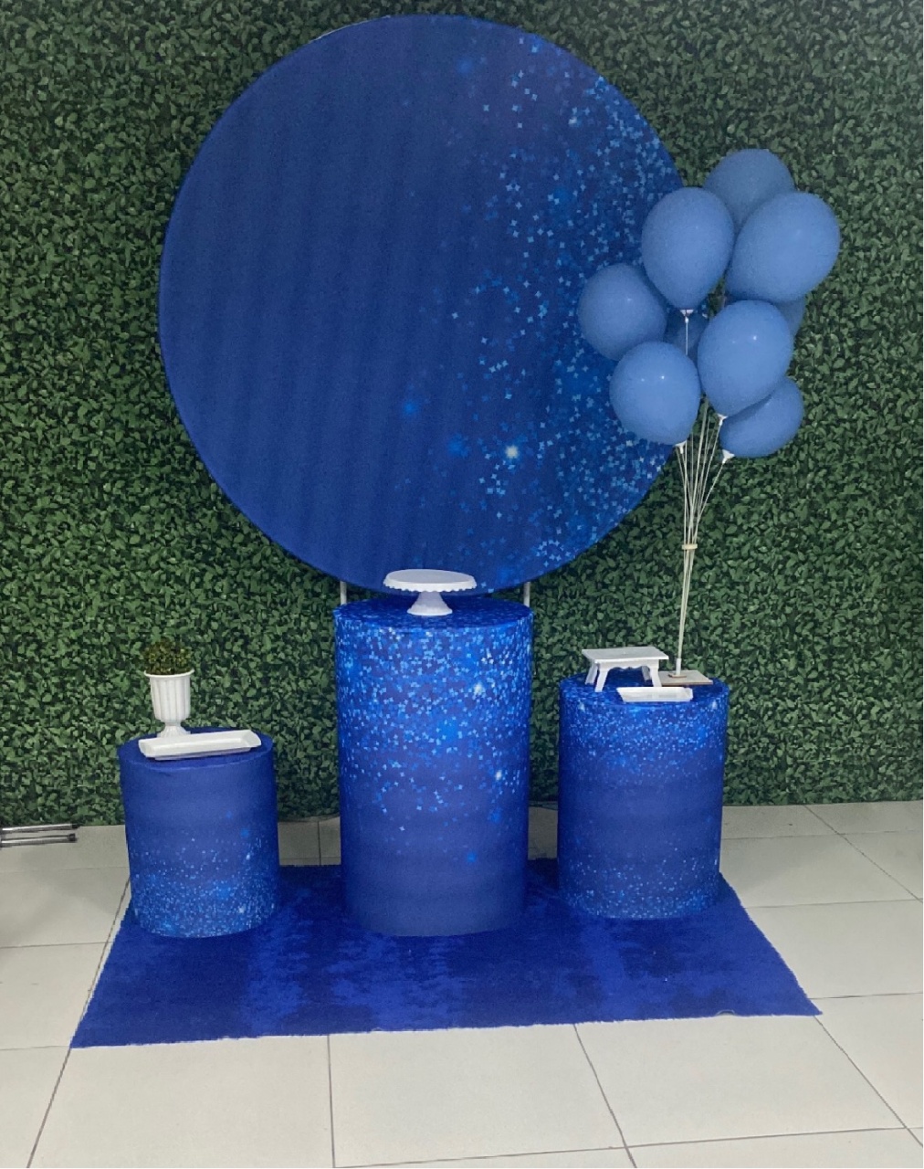 Azul Estrelado  - Decorkidfesta