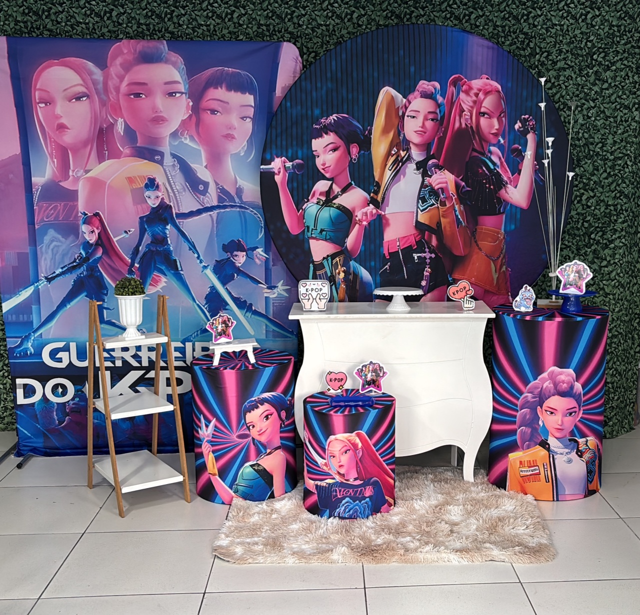 Guerreira Do K- Pop - Decorkidfesta