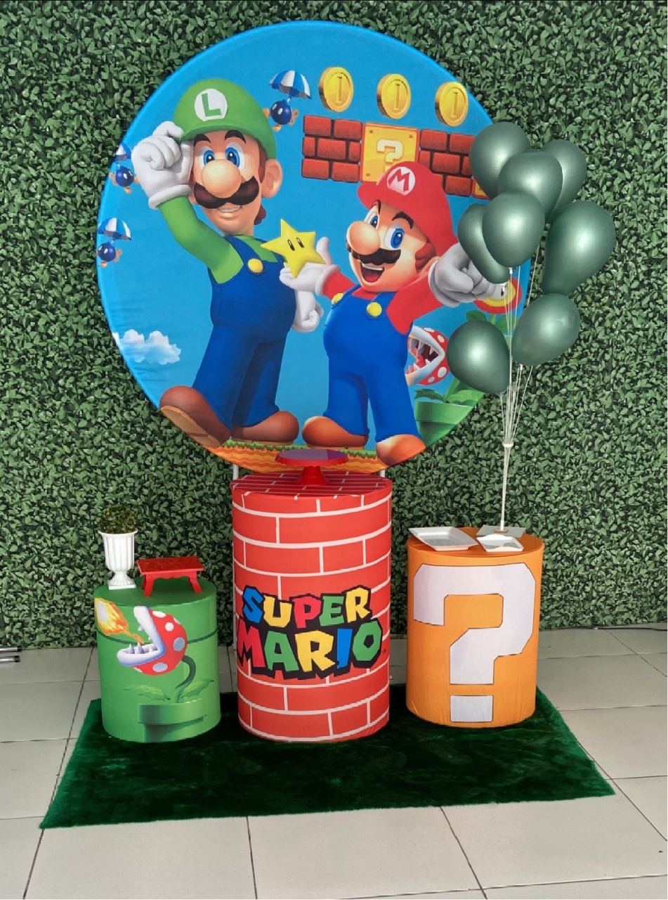 Super Mário 01  - Decorkidfesta