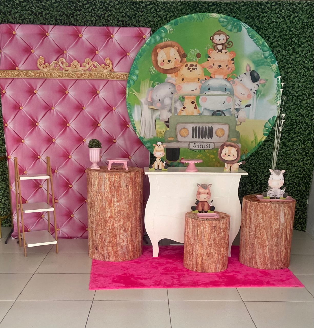 Safari Menina  - Decorkidfesta