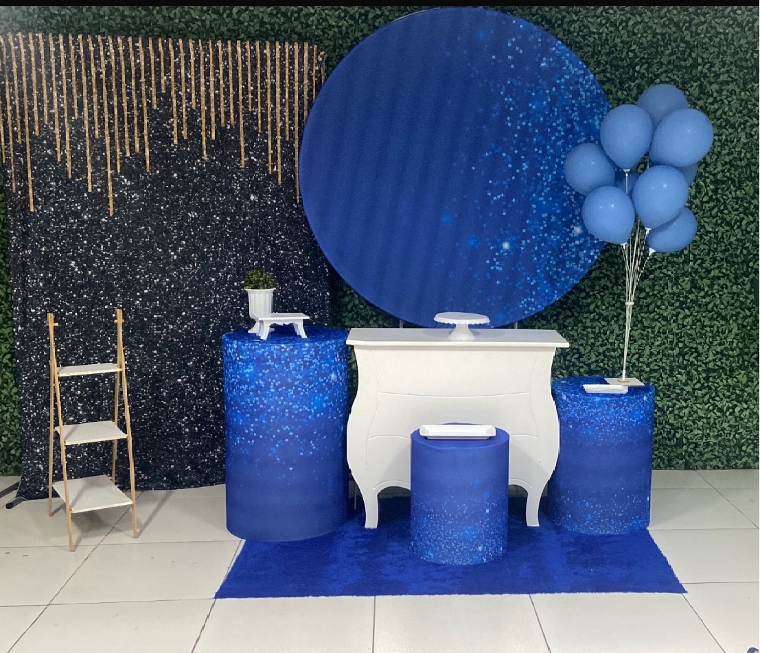 Azul Estrelado  - Decorkidfesta