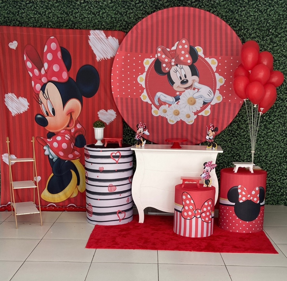 Minnei Vermelha - Decorkidfesta