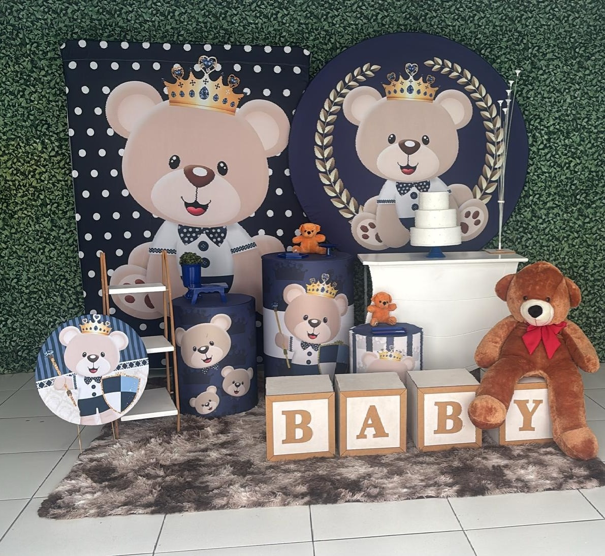 Ursinho Real  - Decorkidfesta