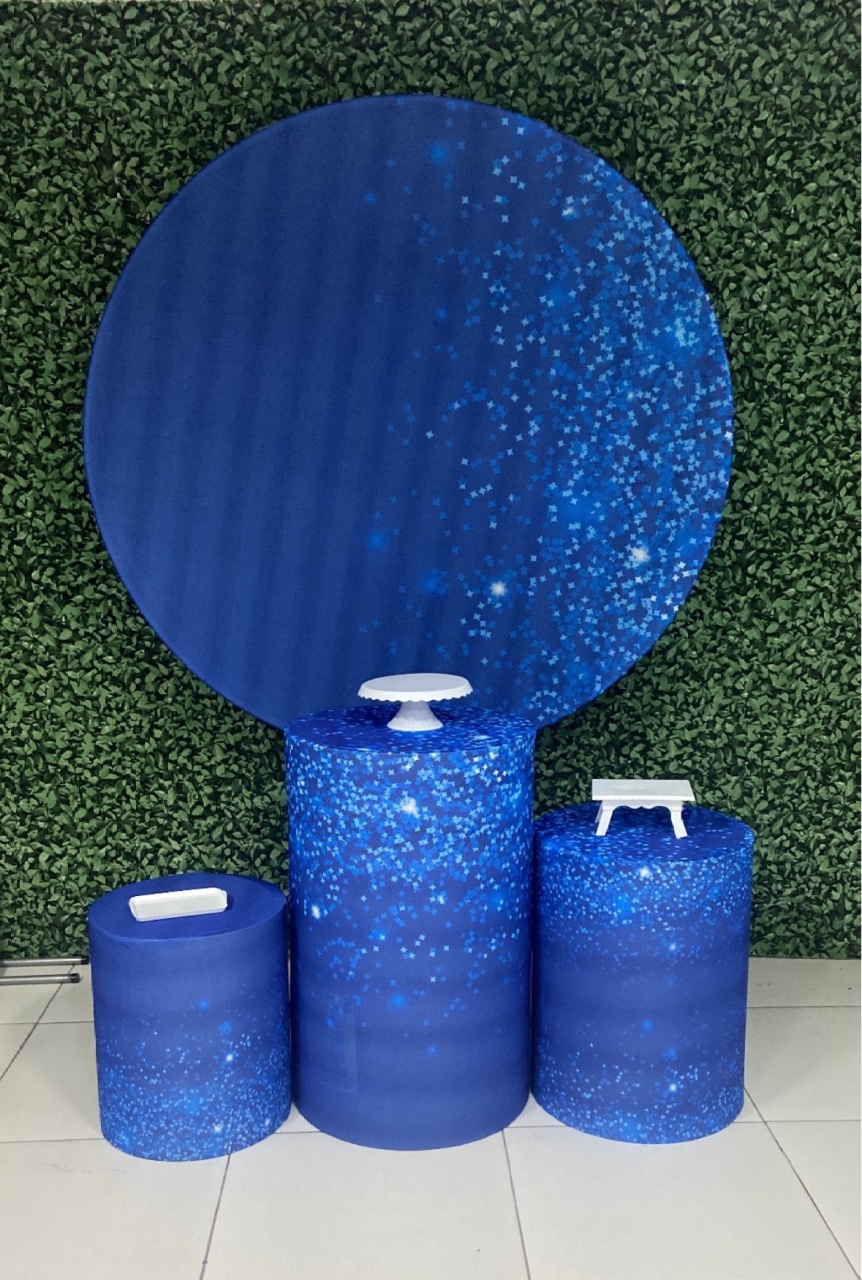 Azul Estrelado  - Decorkidfesta