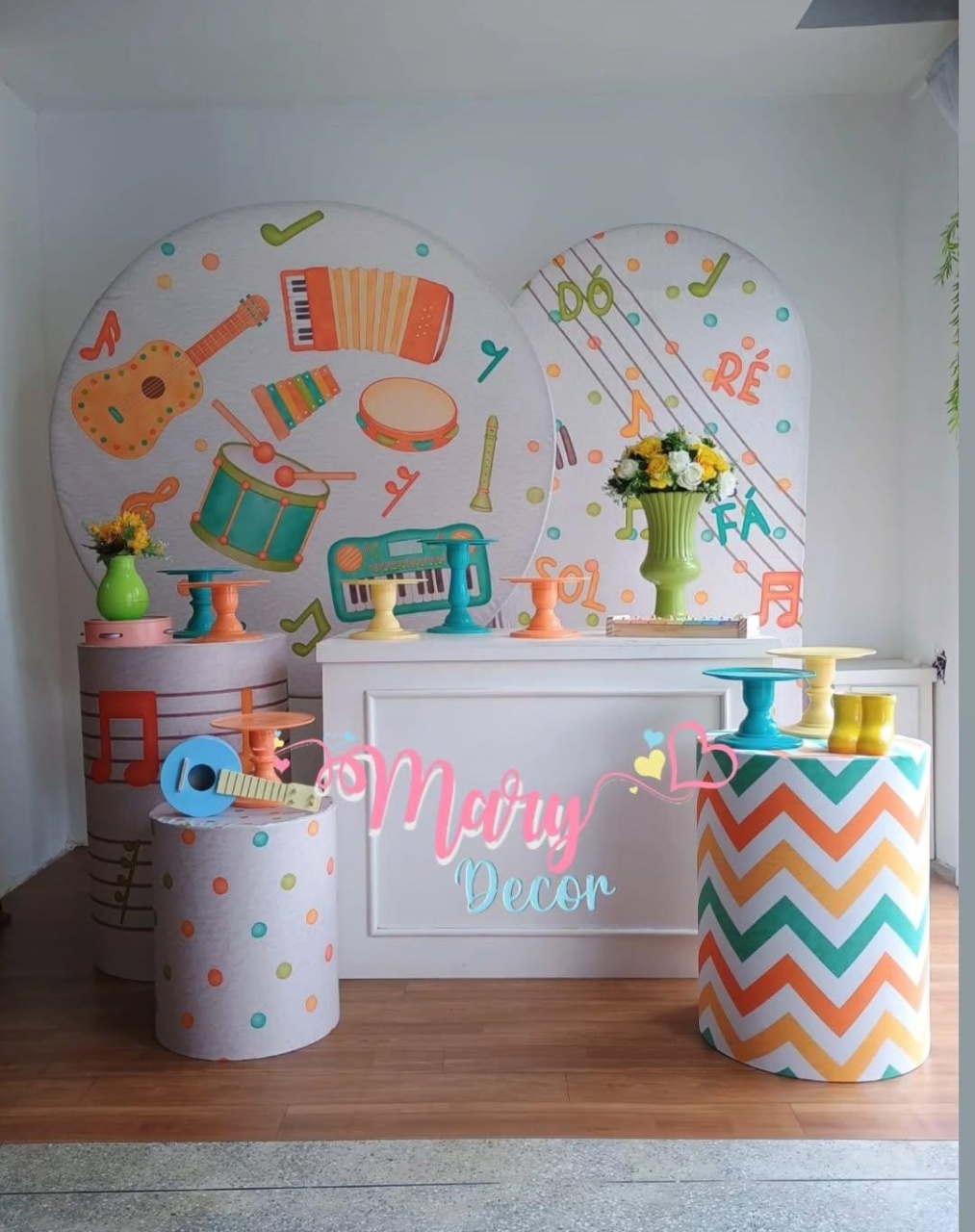 Notas Musicais Kit Comemore  - Mary Decor Festas & Locações