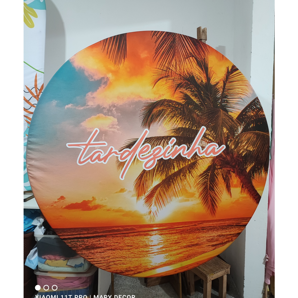 Painel Tardezinha Masculino - Mary Decor Festas & Locações