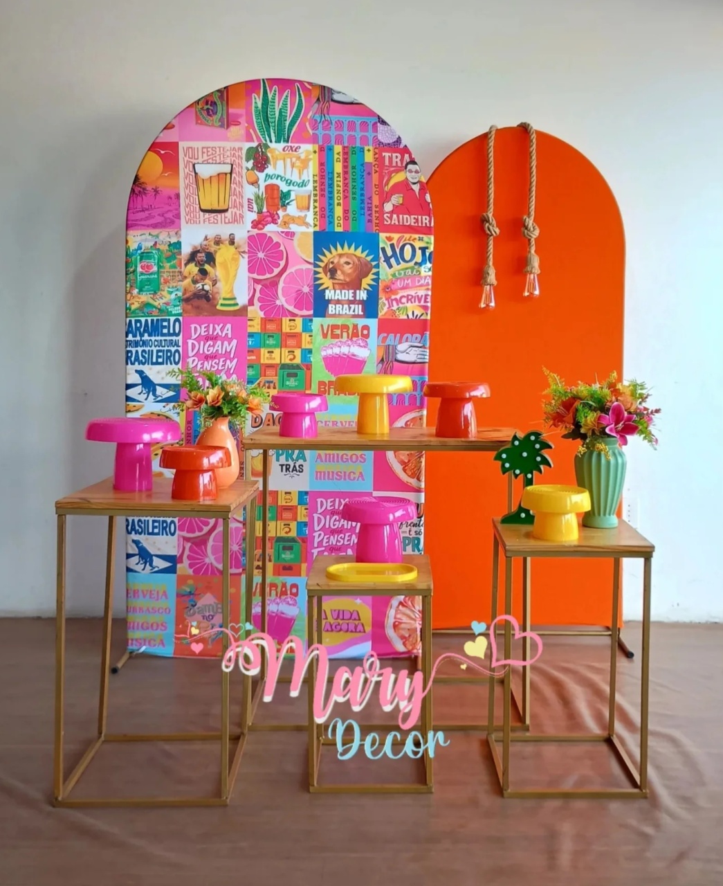 Brasilidade Festa Em Casa + Adicional - Mary Decor Festas & Locações
