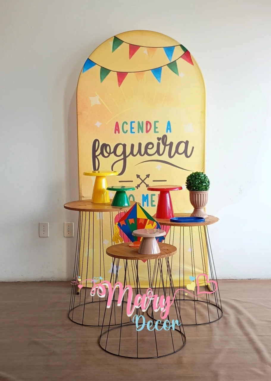 Acende A Fogueira Kit Meu Dia Especial   - Mary Decor Festas & Locações