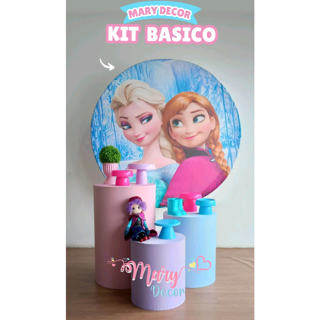 Frozen Kit Básico - Mary Decor Festas & Locações