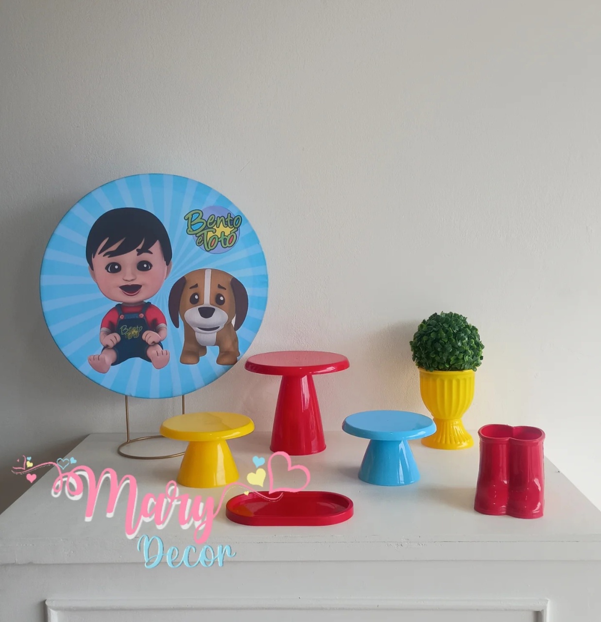 Mini Kit Bento E Toto  - Mary Decor Festas & Locações