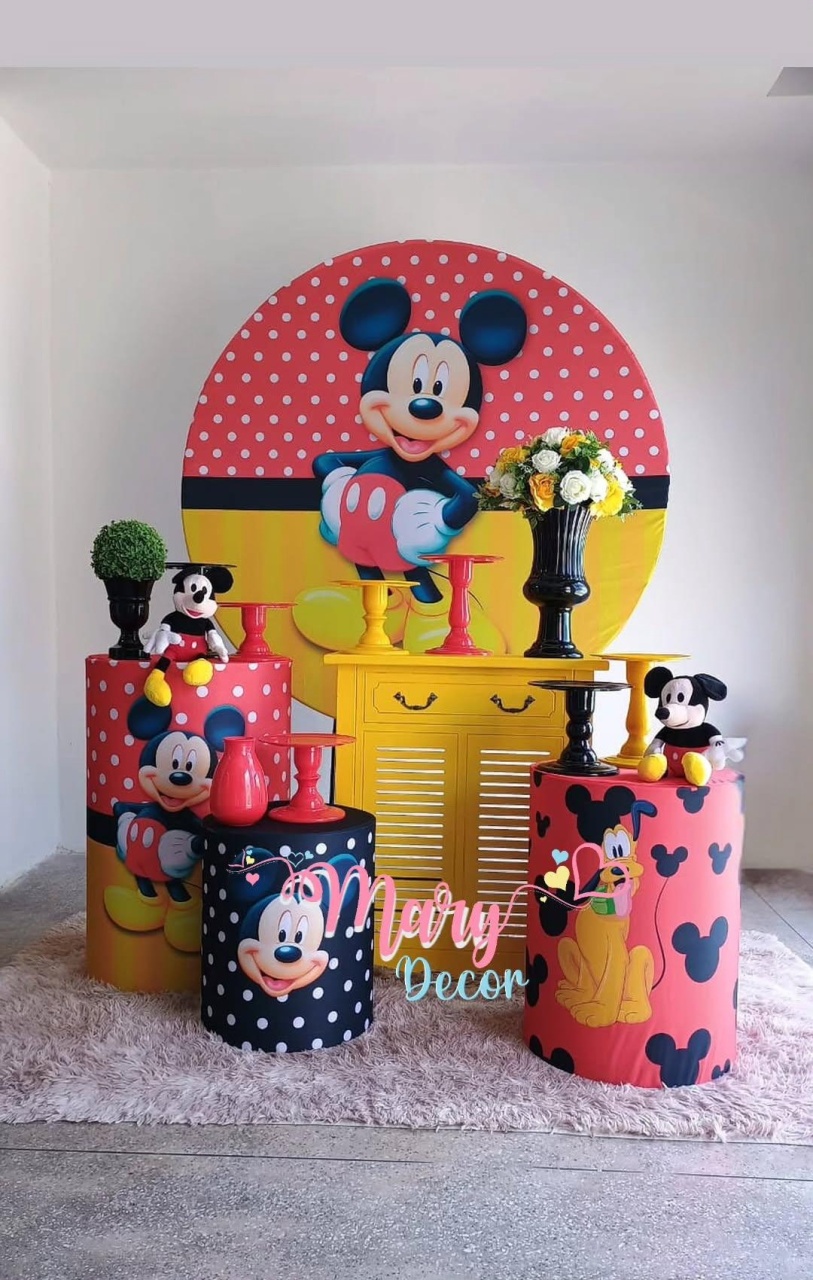 Mickey Kit Festa Em Casa - Mary Decor Festas & Locações