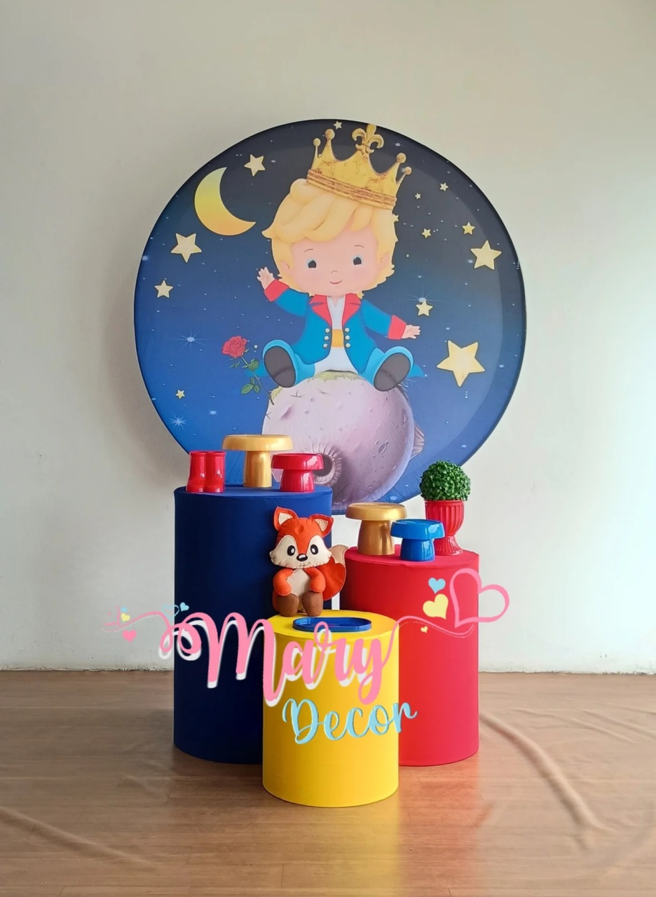  Pequeno Príncipe  Kit Básico - Mary Decor Festas & Locações