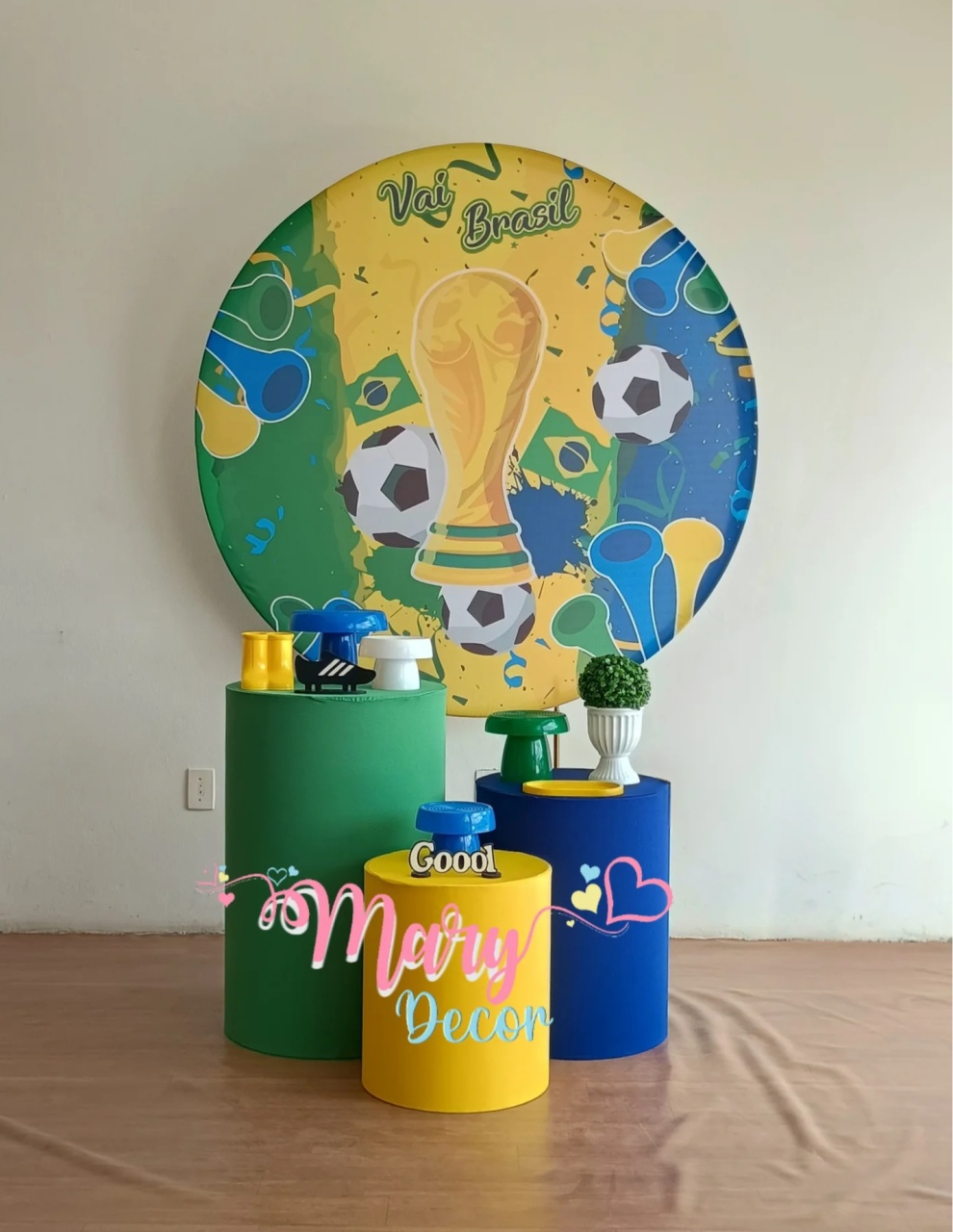 Copa Brasil Kit Básico - Mary Decor Festas & Locações