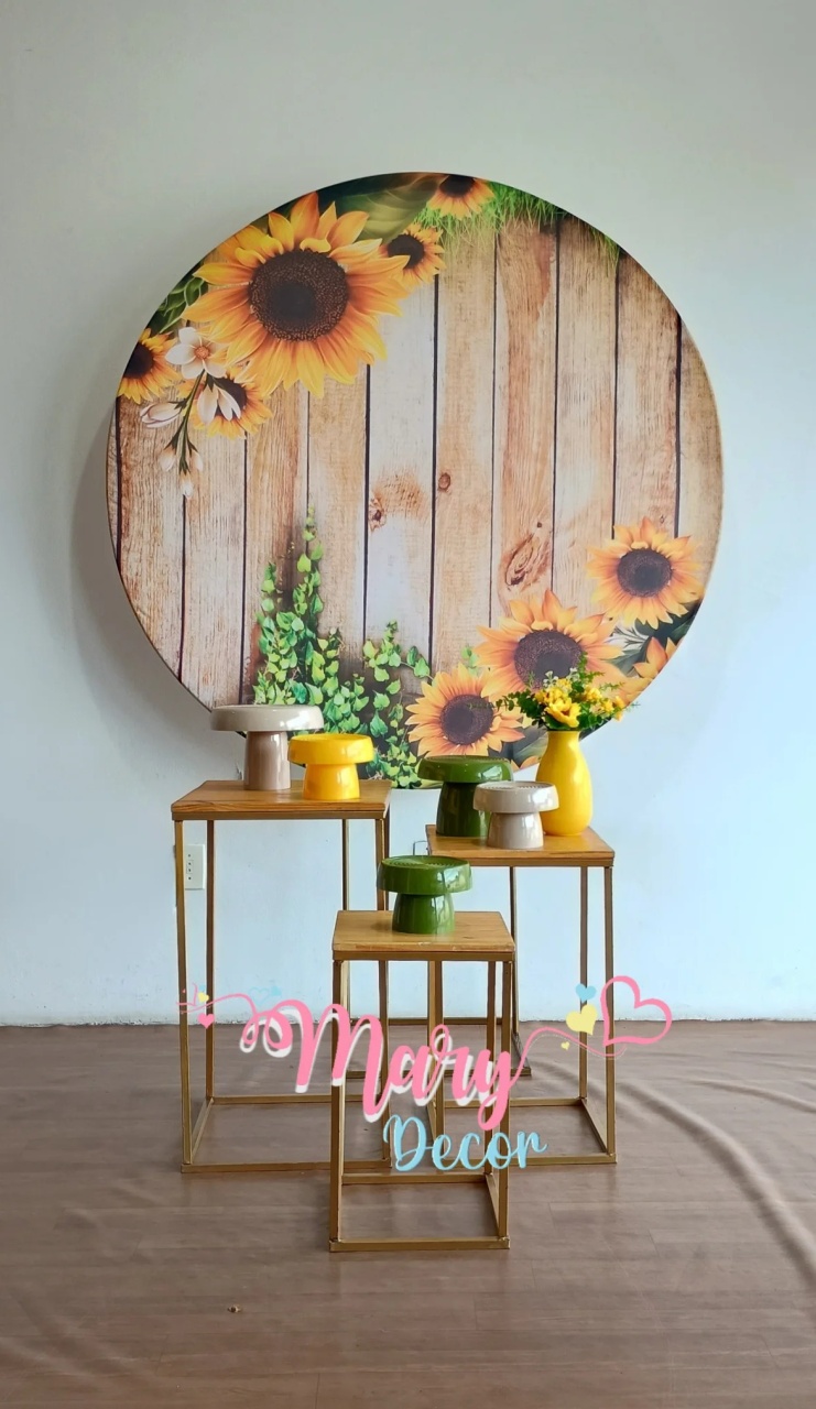 Girassol Kit Só Uma Coisinha Simples  - Mary Decor Festas & Locações