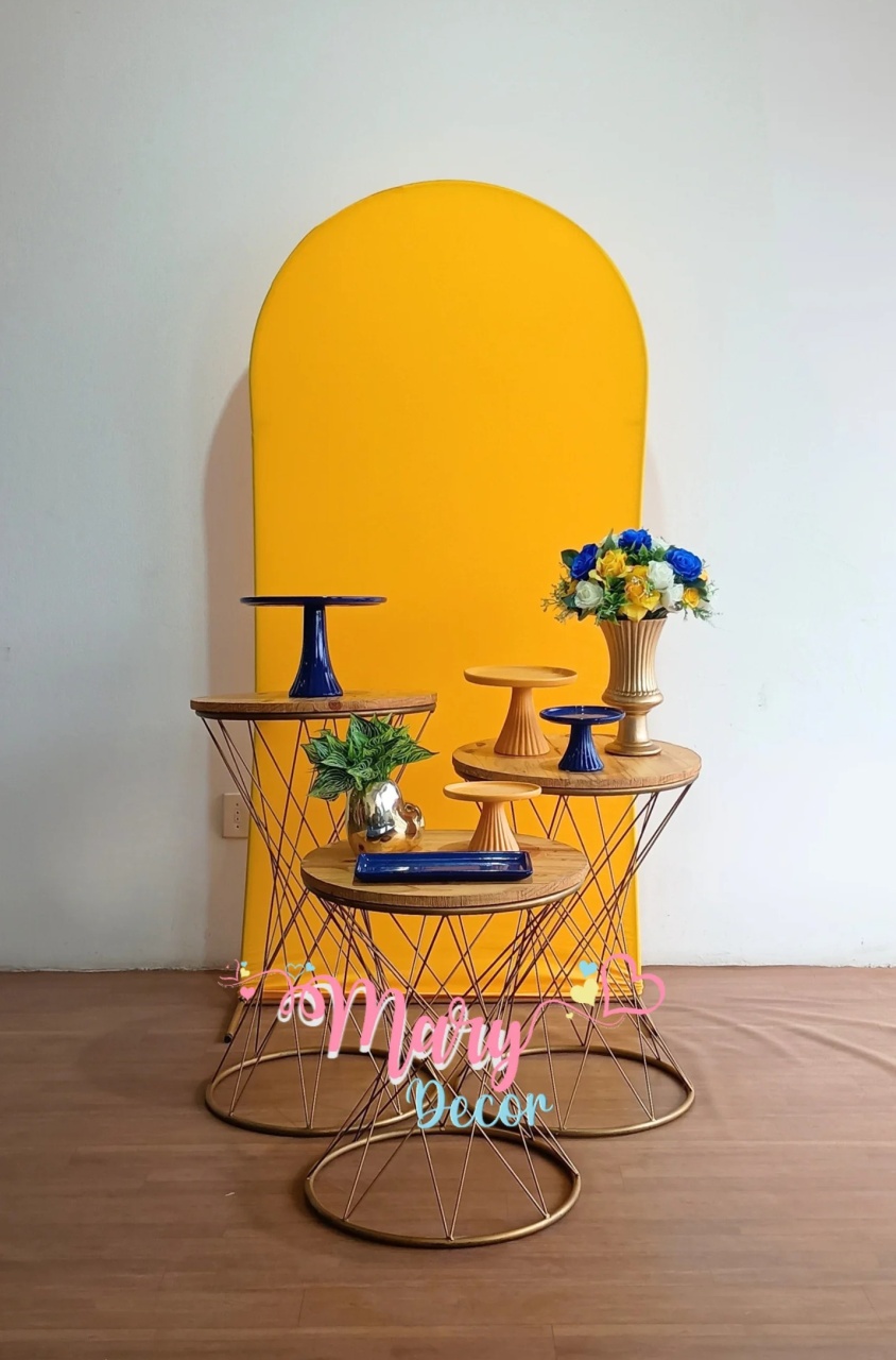   Amarelo   Kit Celebre   - Mary Decor Festas & Locações