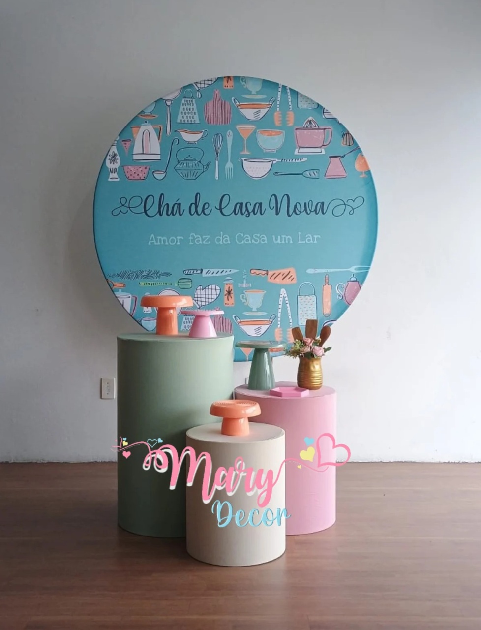   Chá de Casa Nova Kit Básico  - Mary Decor Festas & Locações