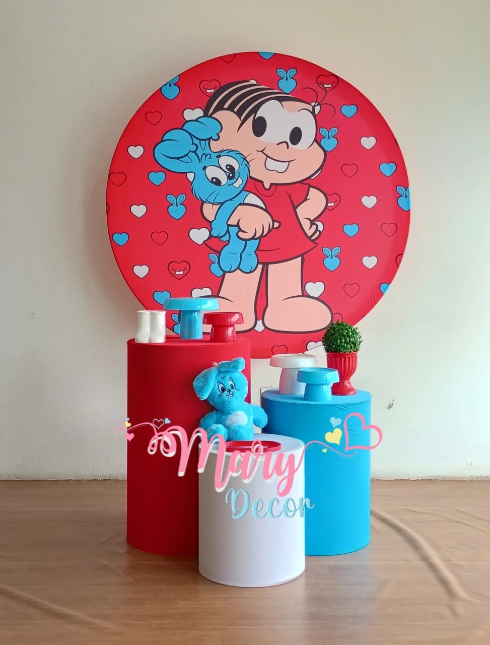  Monica Kit Básico  - Mary Decor Festas & Locações