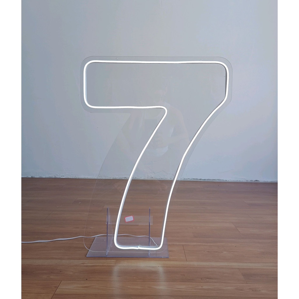 Numeral 7 Led G - Mary Decor Festas & Locações