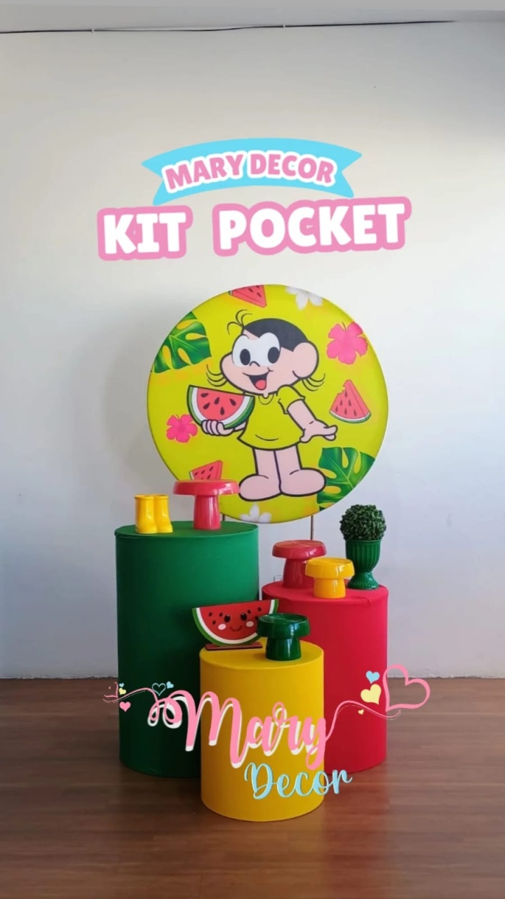 Kit Pocket Magali - Mary Decor Festas & Locações