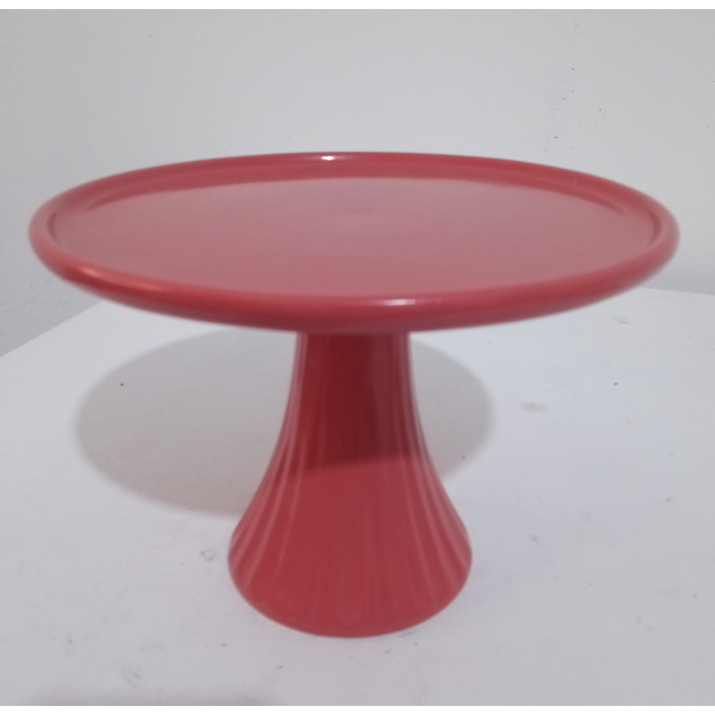 Bandeja Ceramica Coral M - Mary Decor Festas & Locações