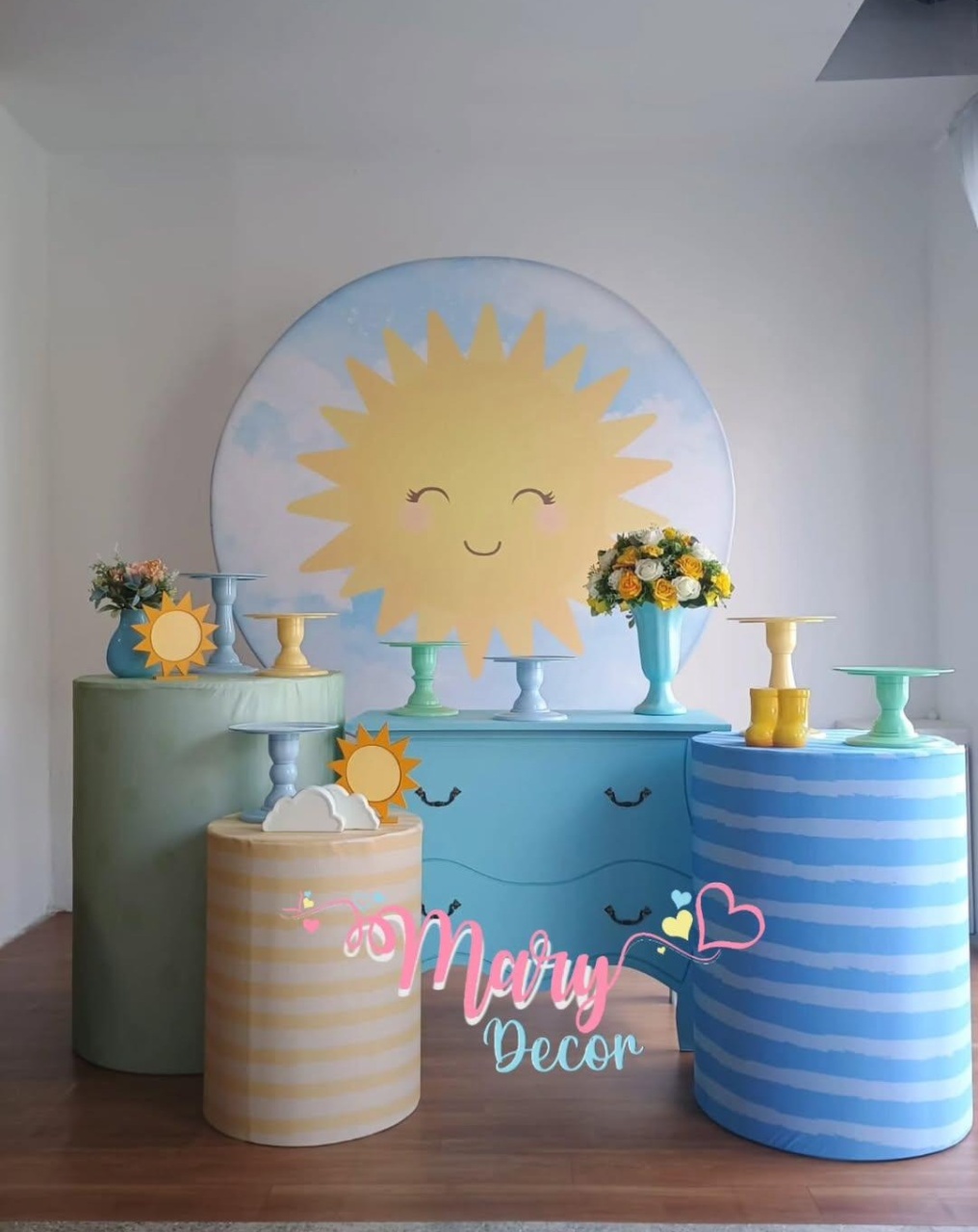 Solzinho Kit Festa Em Casa  - Mary Decor Festas & Locações