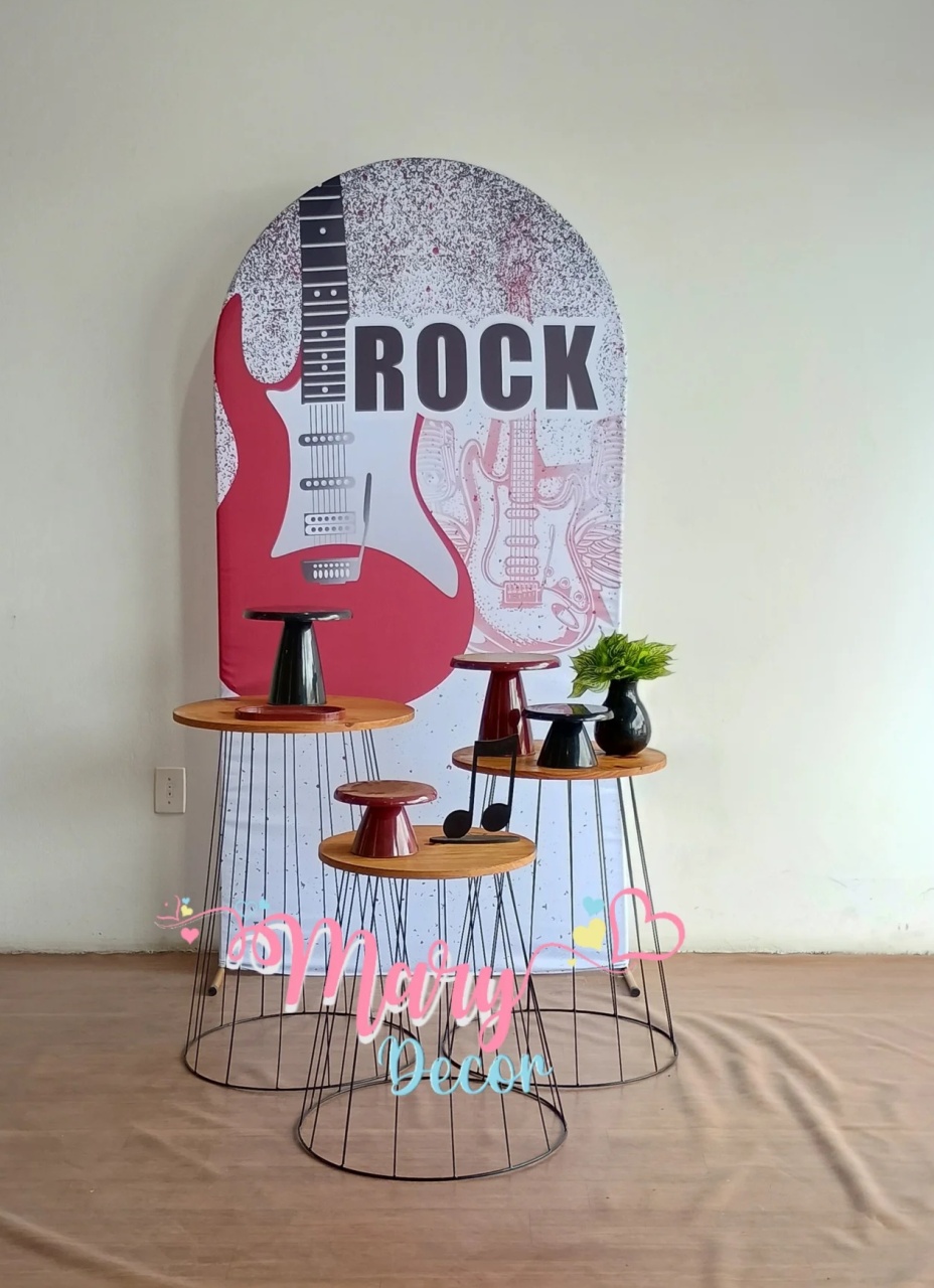 Rock Roll Kit Meu Dia Especial  - Mary Decor Festas & Locações