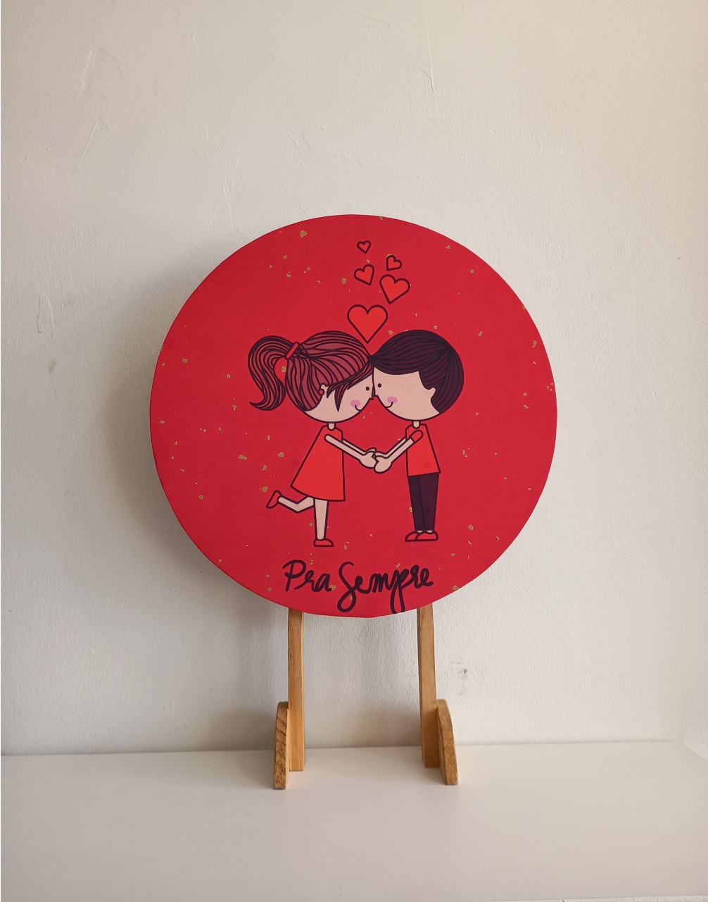Dia dos Namorados Capa Mini Painel 0.50X0.50 - Mary Decor Festas & Locações