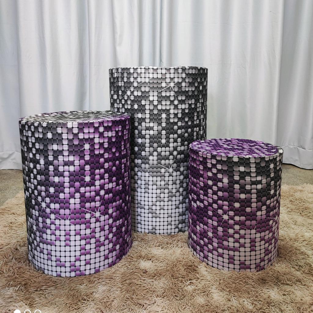Capas de Cilindro Tema Euforia - Mary Decor Festas & Locações