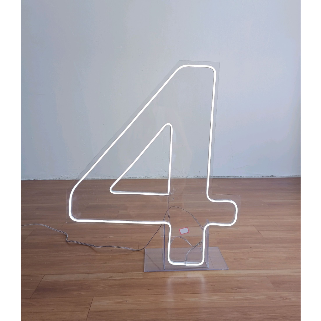 Numeral 4 Led G - Mary Decor Festas & Locações