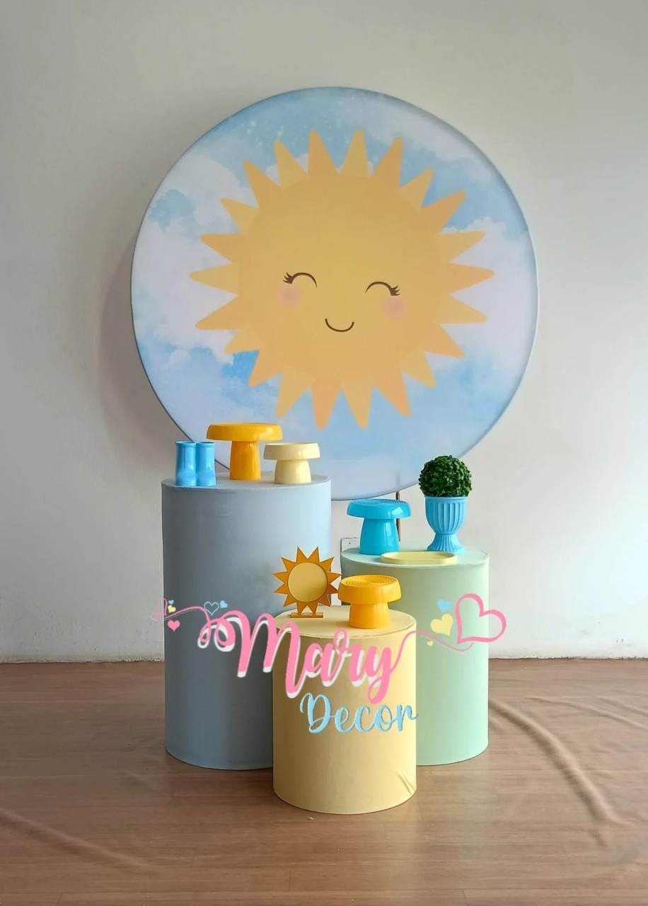 Solzinho Kit Básico   - Mary Decor Festas & Locações