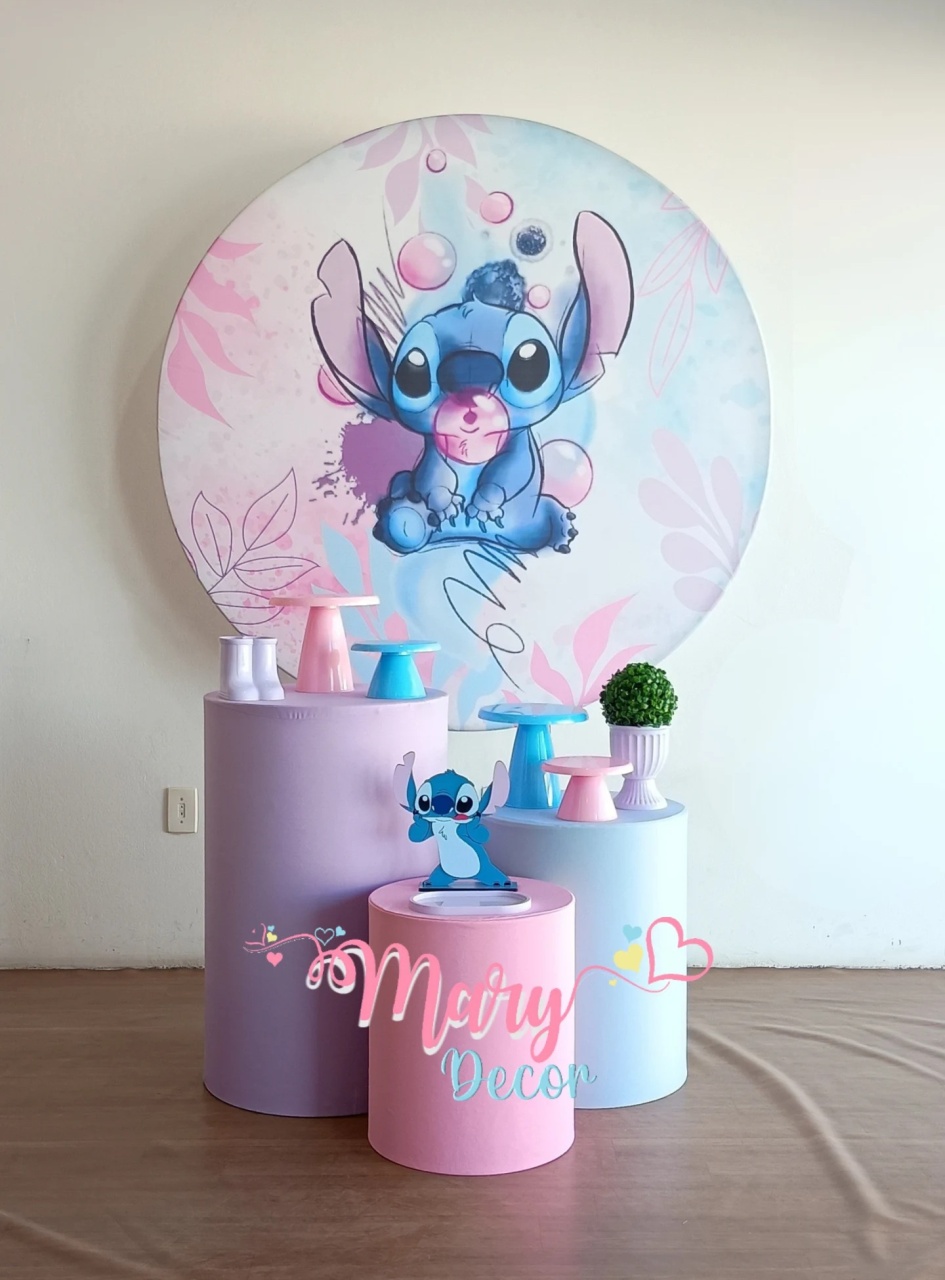 Stitch Kit Básico  - Mary Decor Festas & Locações