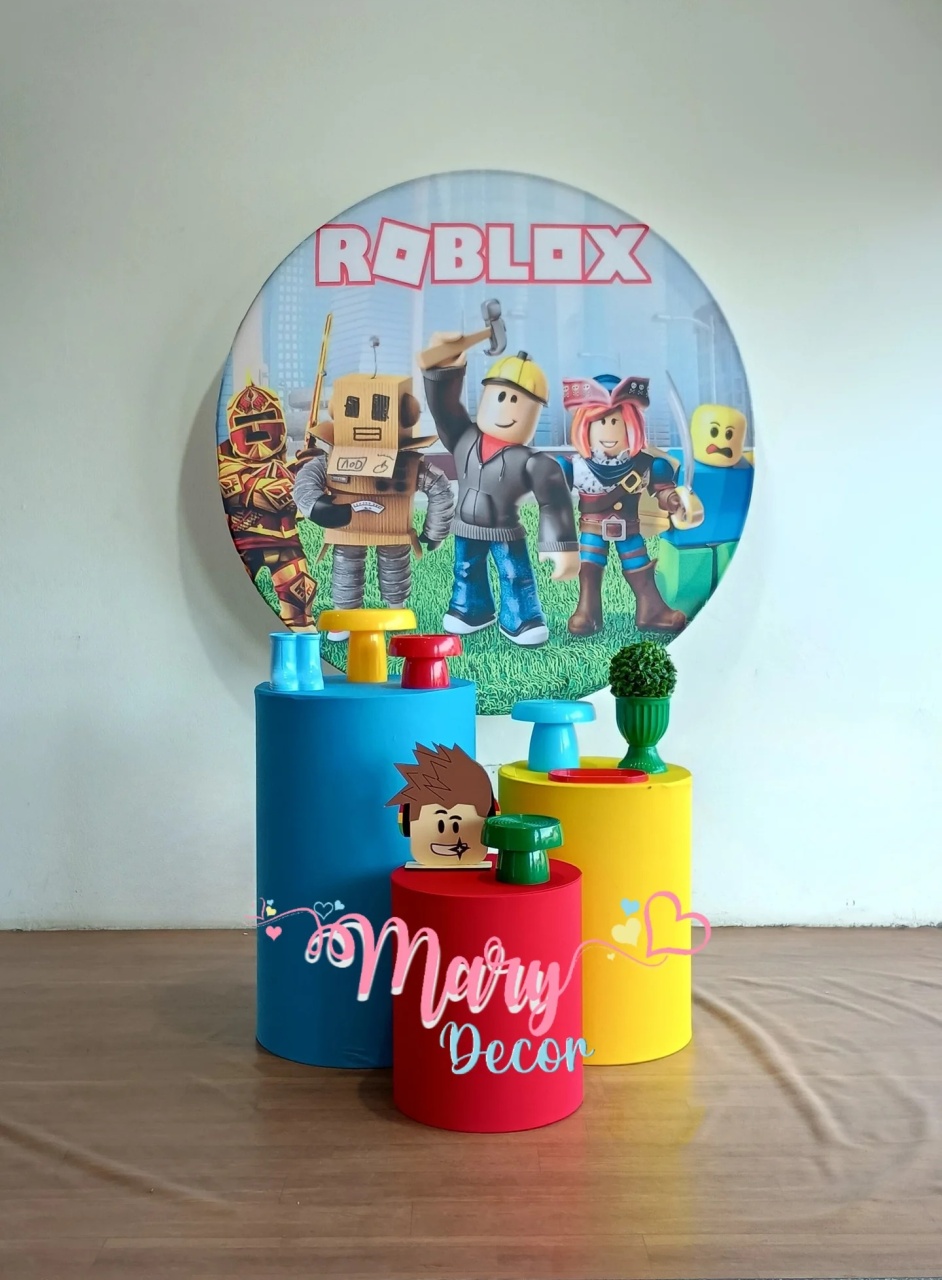  Roblox Kit Basico   - Mary Decor Festas & Locações