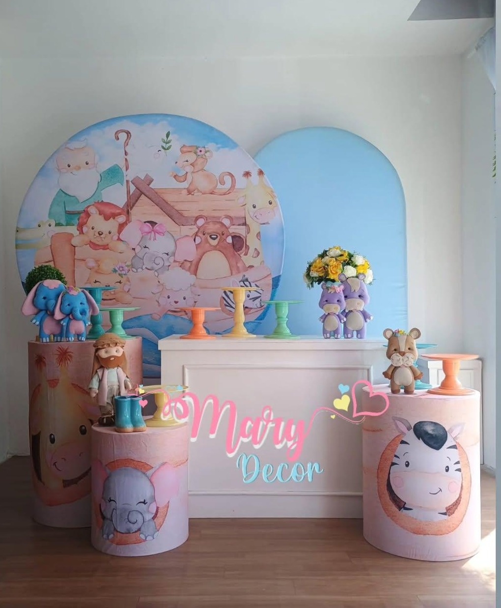  Arca de Noé Menino  Kit Comemore  - Mary Decor Festas & Locações
