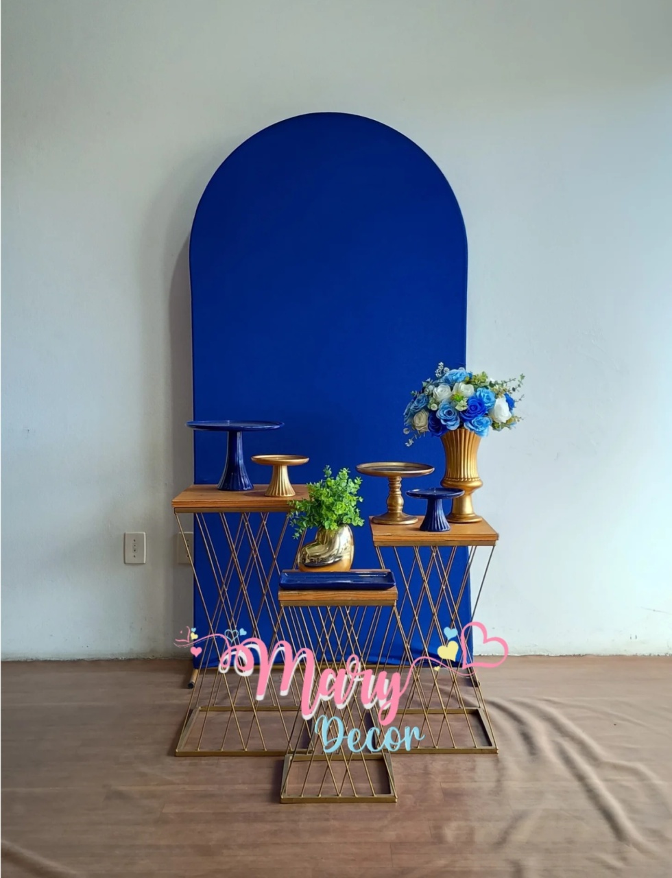 Azul Kit Celebre - Mary Decor Festas & Locações