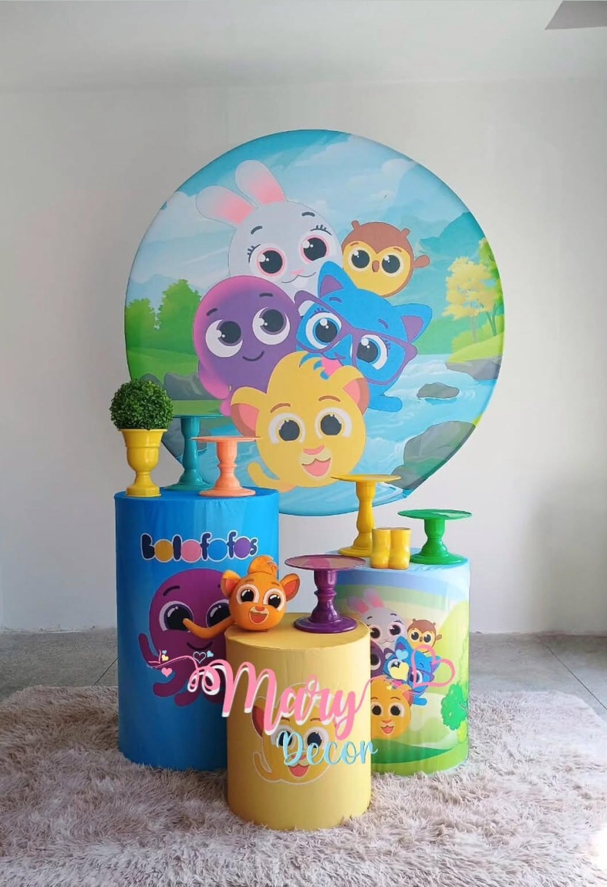 Bolo Fofo  Kit Só Um Bolinho  - Mary Decor Festas & Locações