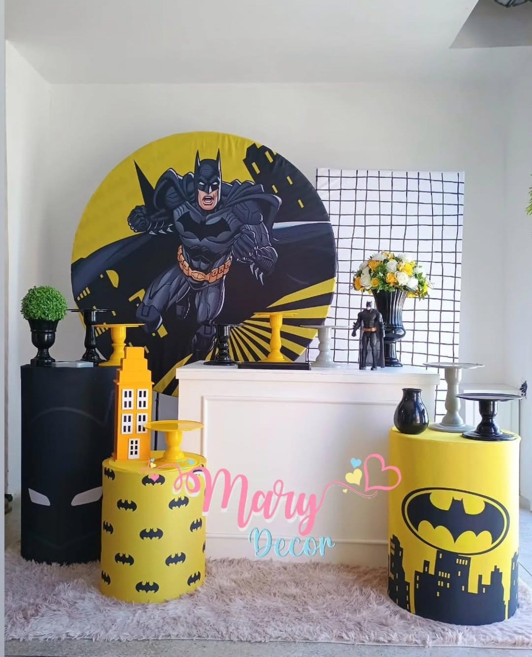 Batman  Kit Comemore  - Mary Decor Festas & Locações