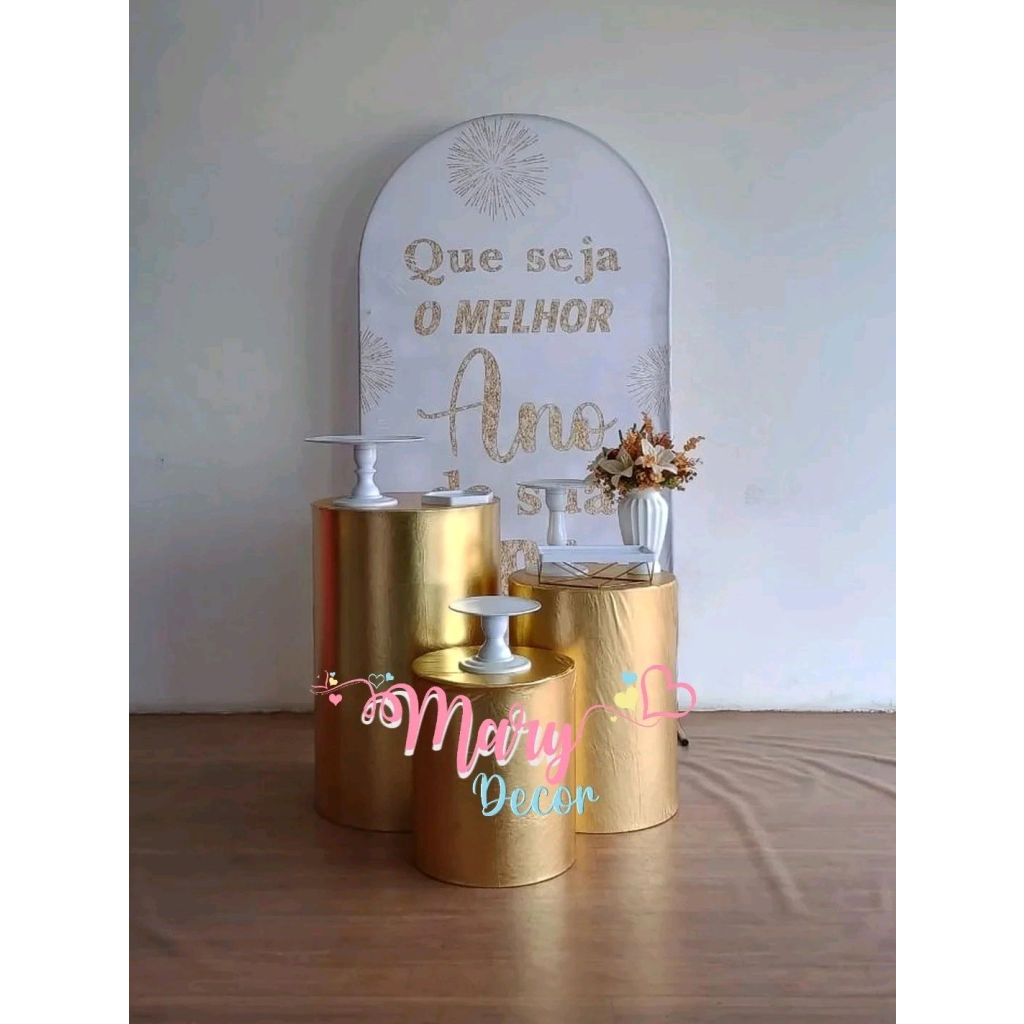 Kit  Ano Novo Reveillon 04 - Mary Decor Festas & Locações