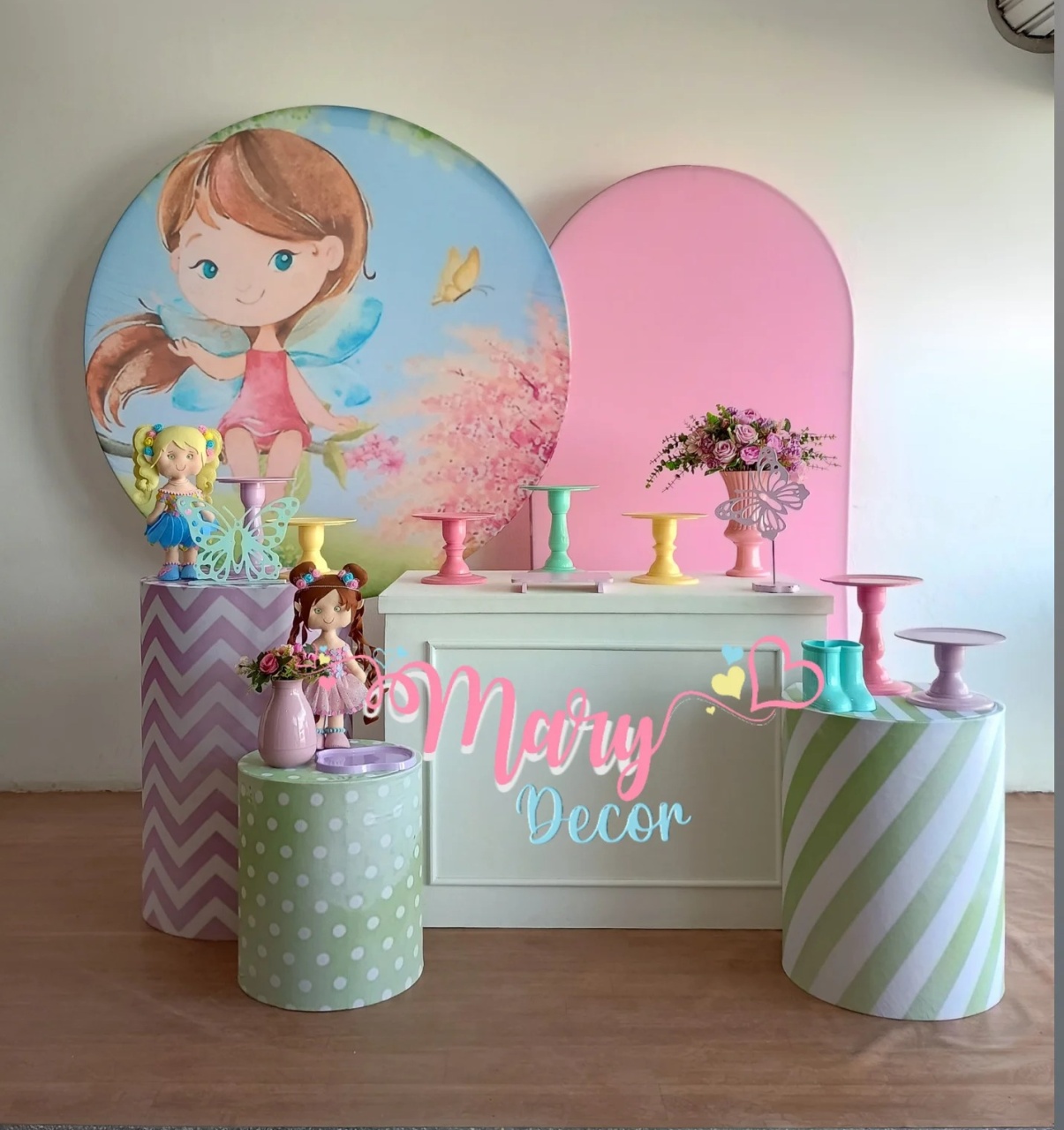  Fada  Fadinha Kit Comemore  - Mary Decor Festas & Locações