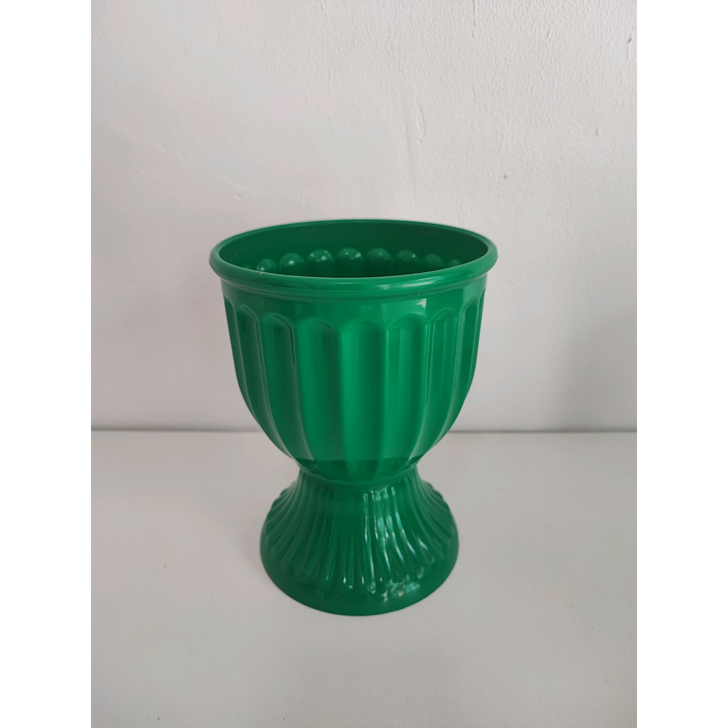 Vaso Plástico P Verde Bandeira Tasil - Mary Decor Festas & Locações