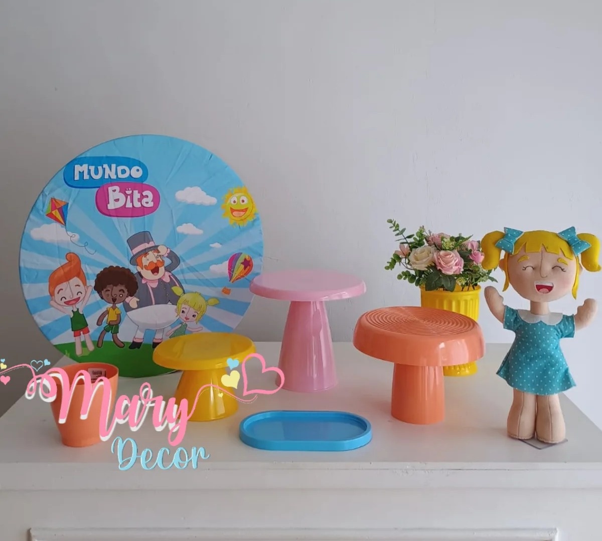 Mini Kit Mundo Bita  - Mary Decor Festas & Locações