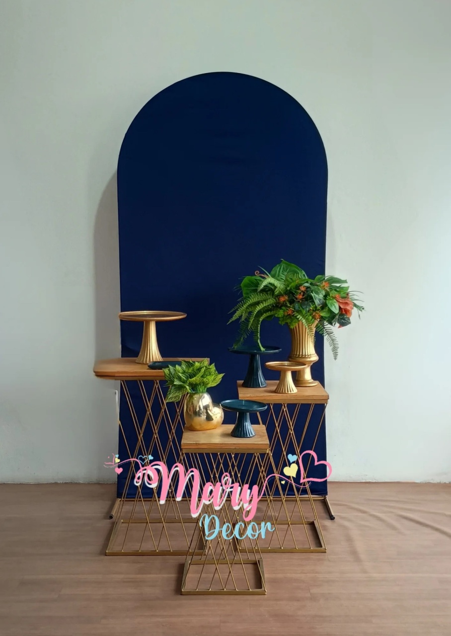 Azul Petróleo Kit Celebre   - Mary Decor Festas & Locações