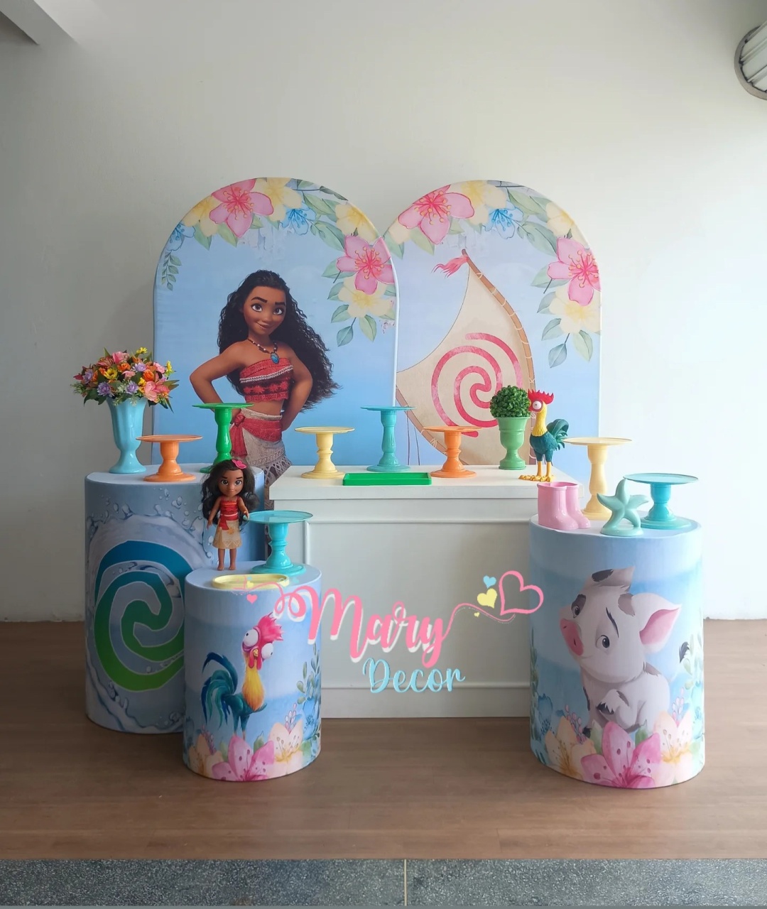 Moana Kit Comemore  - Mary Decor Festas & Locações