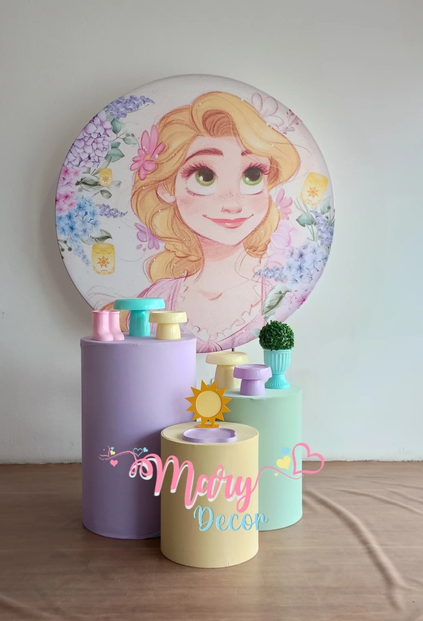 Rapunzel Kit Básico  - Mary Decor Festas & Locações