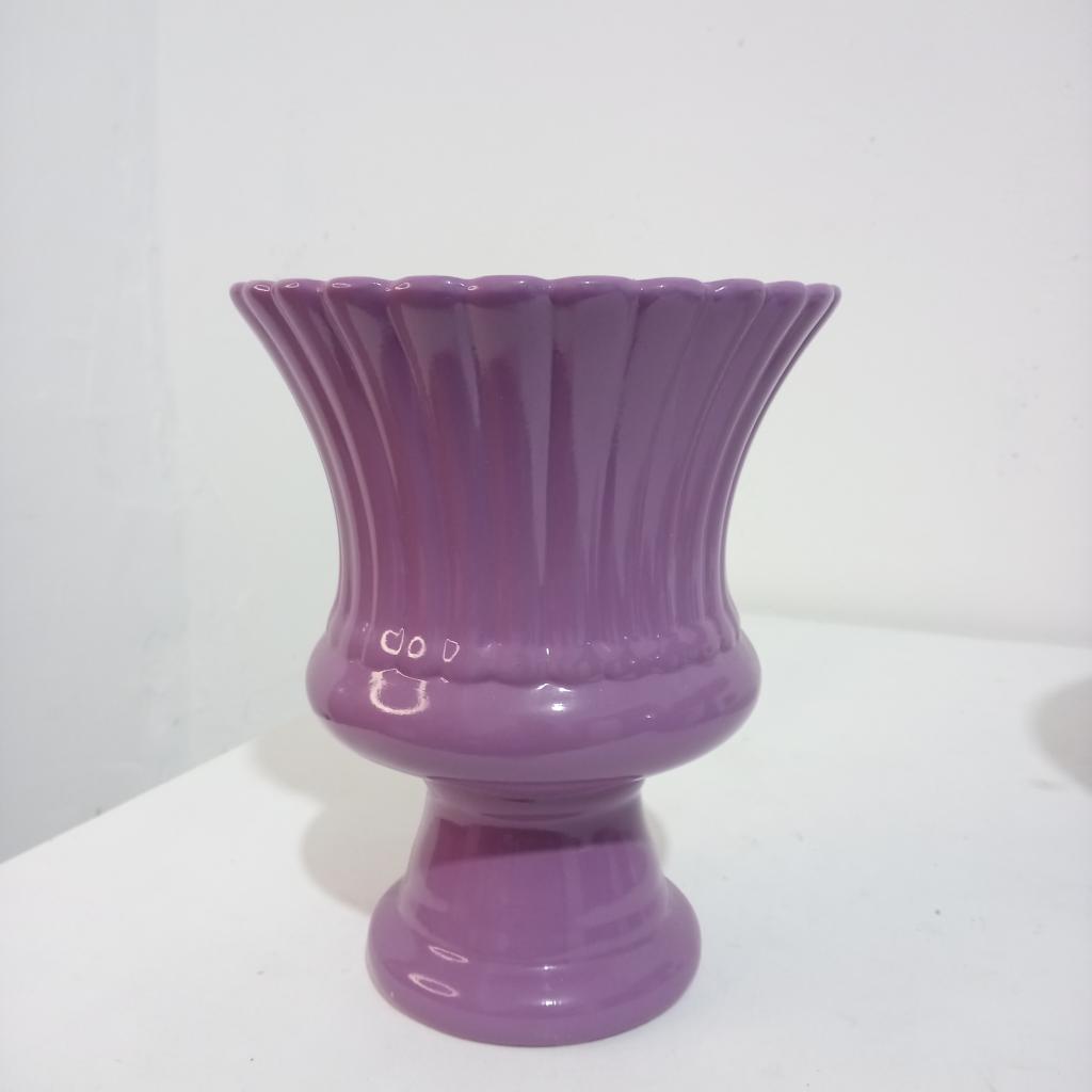 Baso Ceramica Lilas M - Mary Decor Festas & Locações