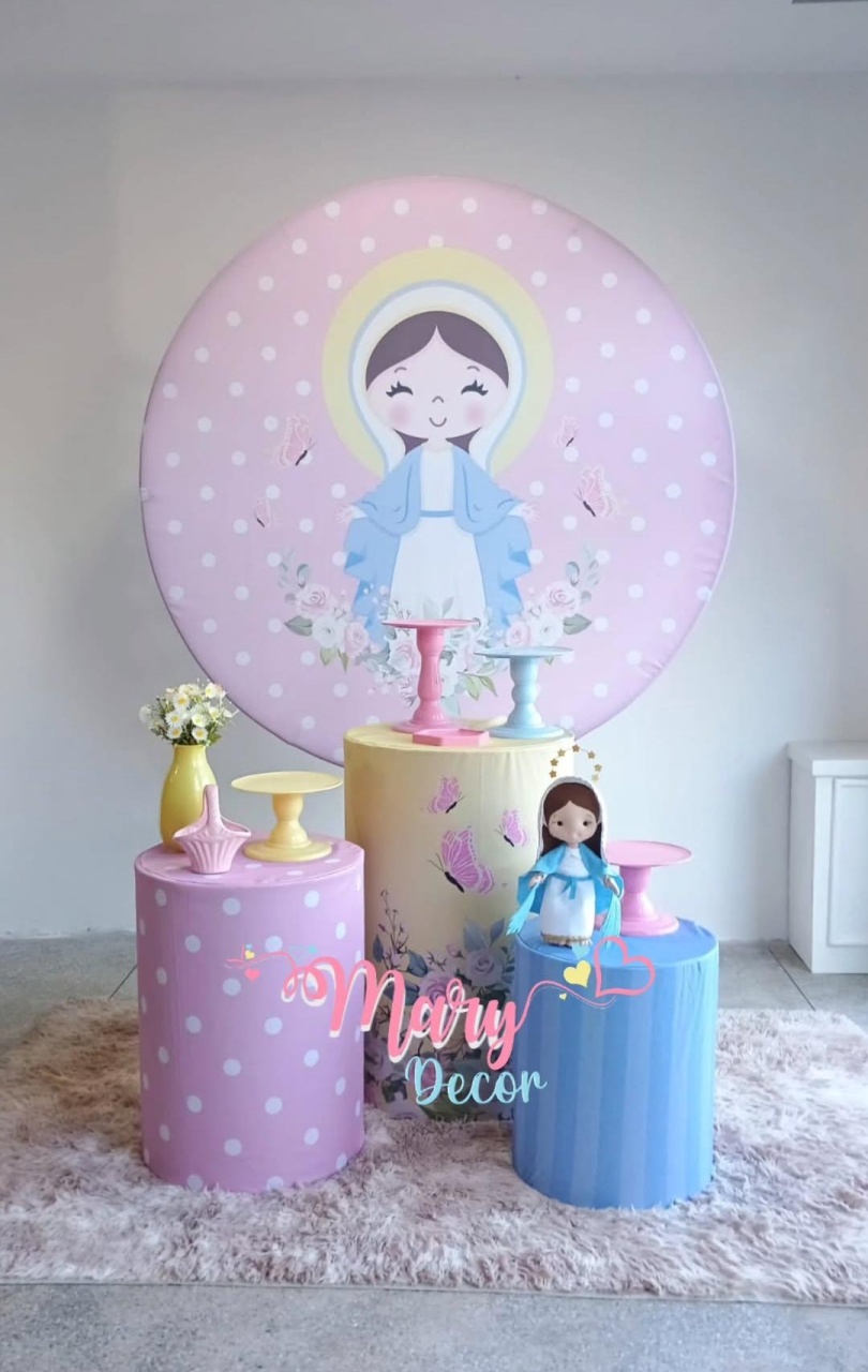 Nossa Senhora Kit Só Um Bolinho  - Mary Decor Festas & Locações