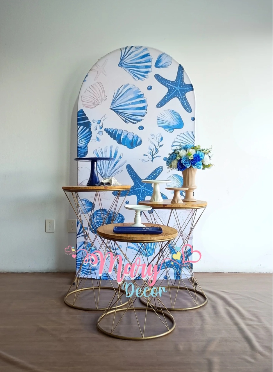 Oceano /Praia Kit Celebre 01 - Mary Decor Festas & Locações