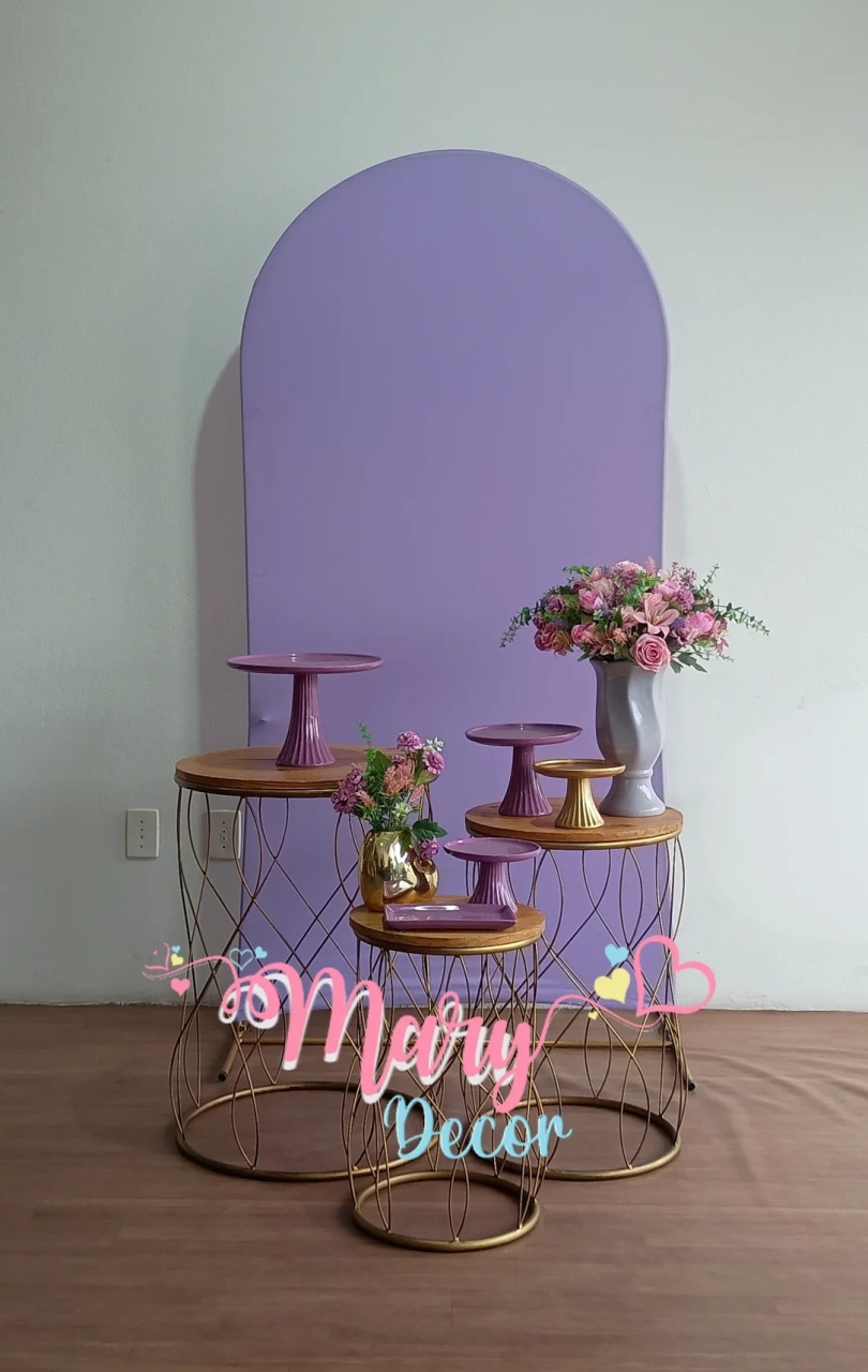 Lilás  Kit Celebre   - Mary Decor Festas & Locações