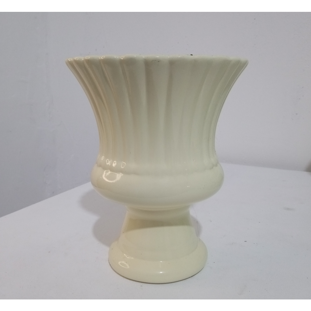 Vaso  Ceramica Amarelo Candy  M - Mary Decor Festas & Locações
